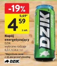 Napój energetyzujący Dzik