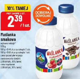 Maślanka smakowa