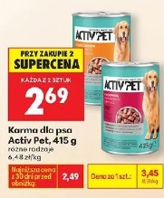 Karma dla psa Activ Pet