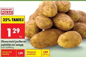 Ziemniaki jadalne polskie na wagę