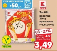Tortilla pszenna Wraps Pan Pomidor