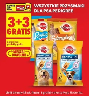 Wszystkie przysmaki dla psa Pedigree