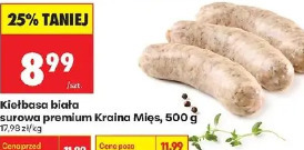Kiełbasa biała surowa premium Kraina Mięs