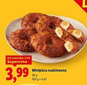 Minipizza nadziewana