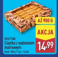 Fruttini Ciastka z nadzieniem malinowym