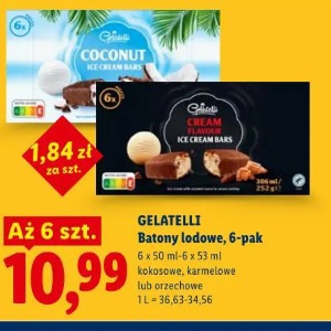 Gelatelli Batony lodowe, 6-pak