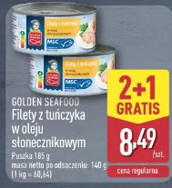 Golden Seafood Filety z tuńczyka w oleju słonecznikowym