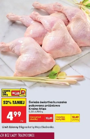 wieża ćwiartka z kurczaka pakowana próżniowo