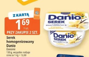 Serek homogenizowany Danio Danone
