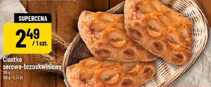 Ciastko serowo-brzoskwiniowe