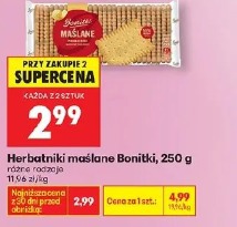 Herbatniki maślane Bonitki, 250 g