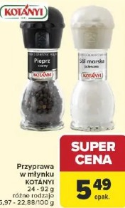 Pieprz w młynku KOTÁNYI