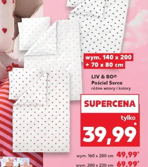 Liv & Bo pościel Serca różne wzory i kolory