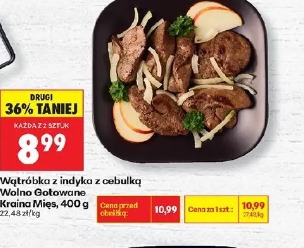 Wątróbka z indyka Wolno Gotowane Kraina Mięs