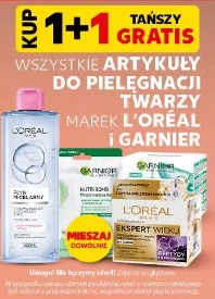 Wszystkie artykuły do pielęgnacji twarzy marek L'Oréal i Garnier