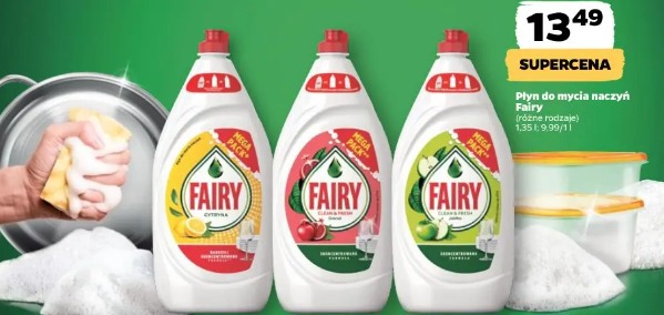 Płyn do mycia naczyń Fairy