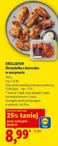 Grill&Fun Skrzydełka z kurczaka w marynacie