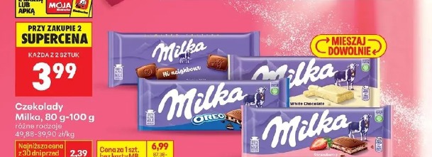 Czekolady Milka