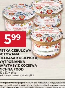 Metka cebulowa gotowana, kiełbasa kociewska, wątrobianka rarytasy z Kociewa Michna Food