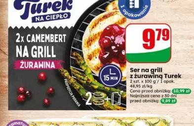 Ser na grill z żurawiną Turek