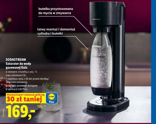 Sodastream Saturator do wody gazowanej Gaia