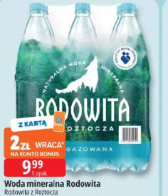 Woda mineralna Rodowita Rodowita z Roztocza