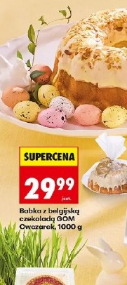 Babka z belgijską czekoladą GOM Owczarek
