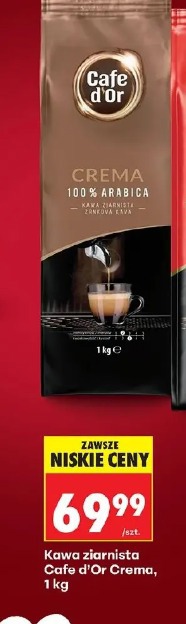 Kawa ziarnista Cafe d'Or Crema