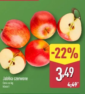 Jabłka czerwone