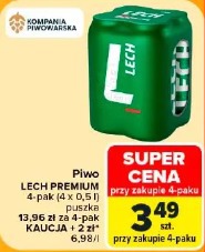 Lech Premium piwo
