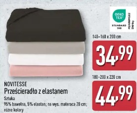 Novitesse Prześcieradło z elastanem