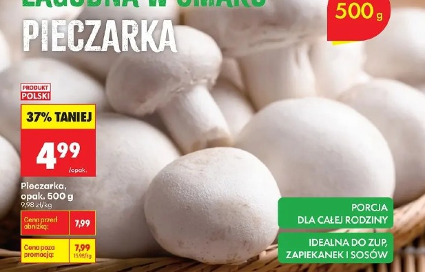 Pieczarka, opak. 500g