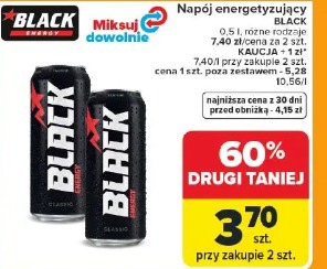 Napój energetyzujący Black