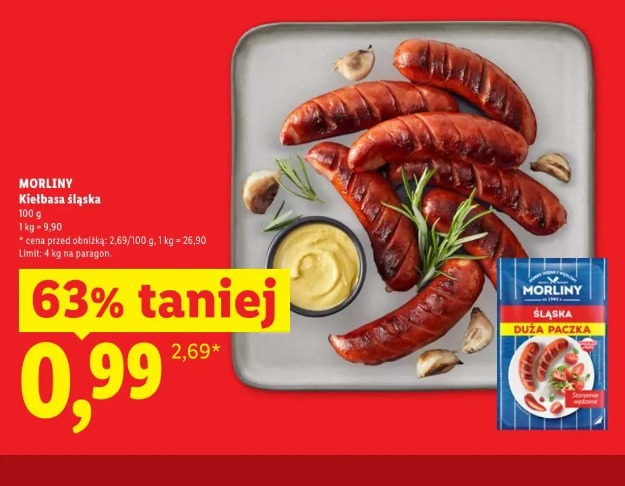 Morliny Kiełbasa śląska