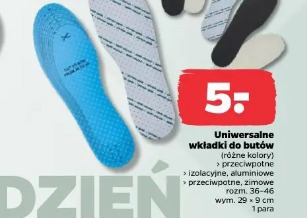 Uniwersalne wkładki do butów
