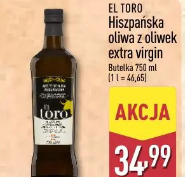 El Toro Hiszpańska oliwa z oliwek extra virgin