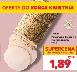 Duda Polędwica drobiowa z majerankiem