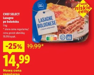 Chef Select Lasagne po bolońsku
