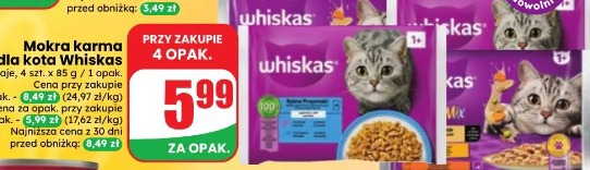 Mokra karma dla kota Whiskas