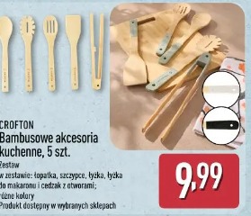 Crofton Bambusowe akcesoria kuchenne, 5 szt.