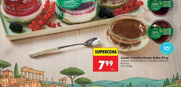 Deser z ricottą Gusto Bello