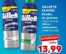 Gillette Classic Pianka do golenia różne rodzaje