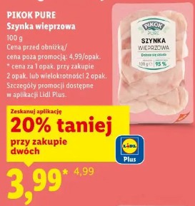 Pikok Pure Szynka wieprzowa
