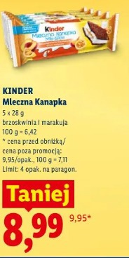KINDER Mleczna Kanapka