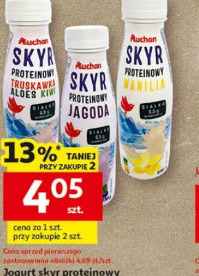 Jogurt skyr proteinowy Auchan