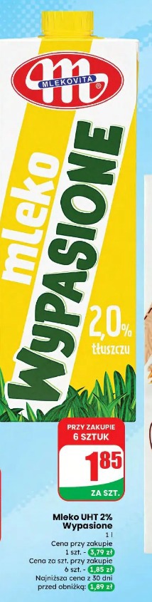 Mleko UHT 2% Wypasione