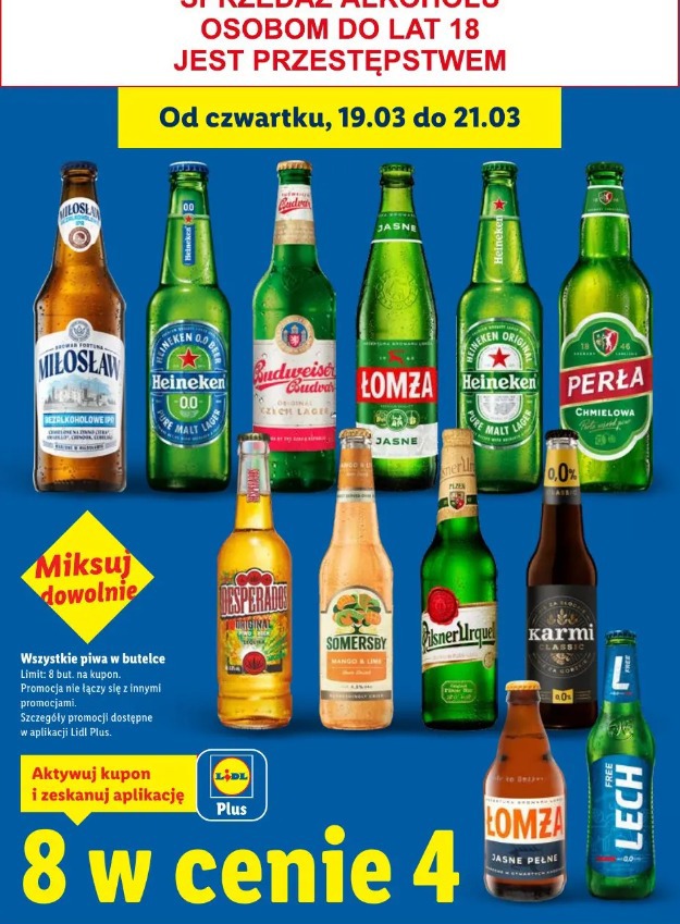 Wszystkie piwa w butelce