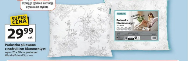 Poduszka pikowana z nadrukiem Blommenlyst Wendre