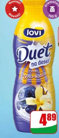Jogurt pitny jagoda wanilia Jovi Duet