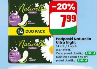Podpaski Naturella Ultra Night